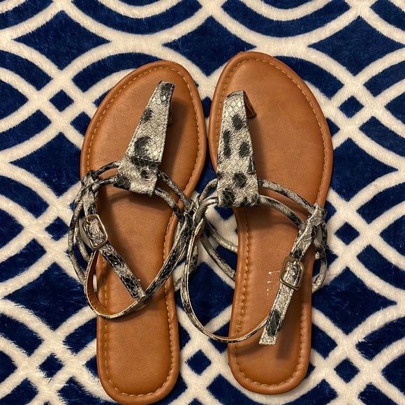 Shoes - Animal Print Sandals